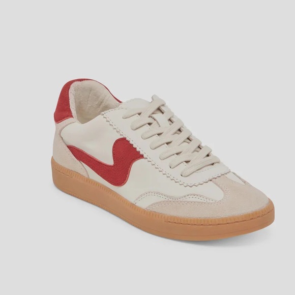 Dolce Vita Notice Sneakers Red/white - Picture 1 of 8